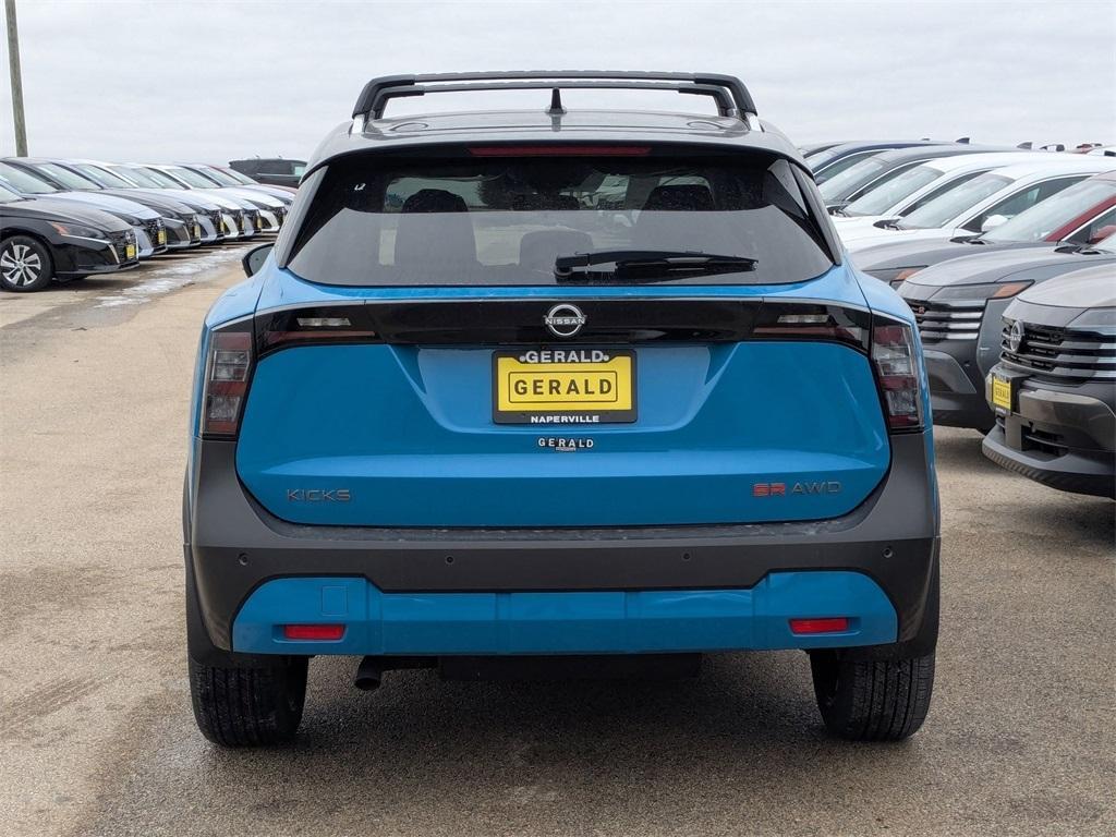 new 2025 Nissan Kicks car, priced at $30,225