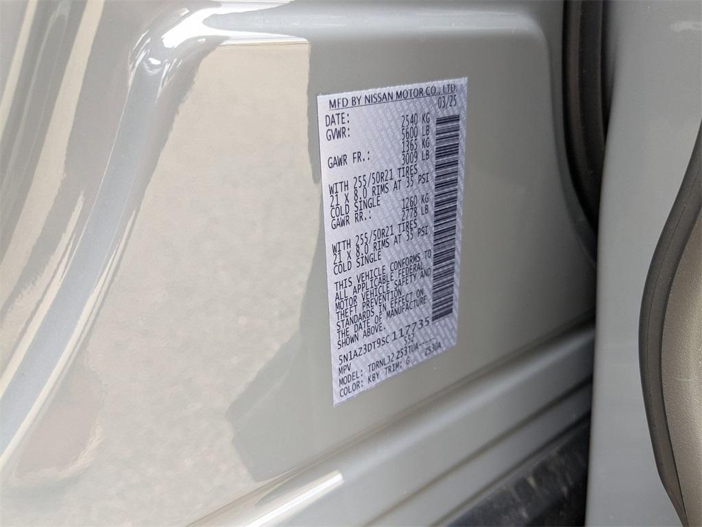 new 2025 Nissan Murano car, priced at $49,303