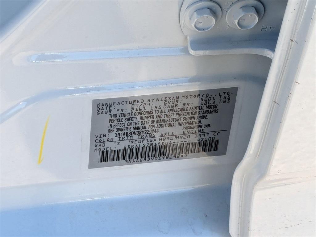 new 2025 Nissan Sentra car, priced at $28,468