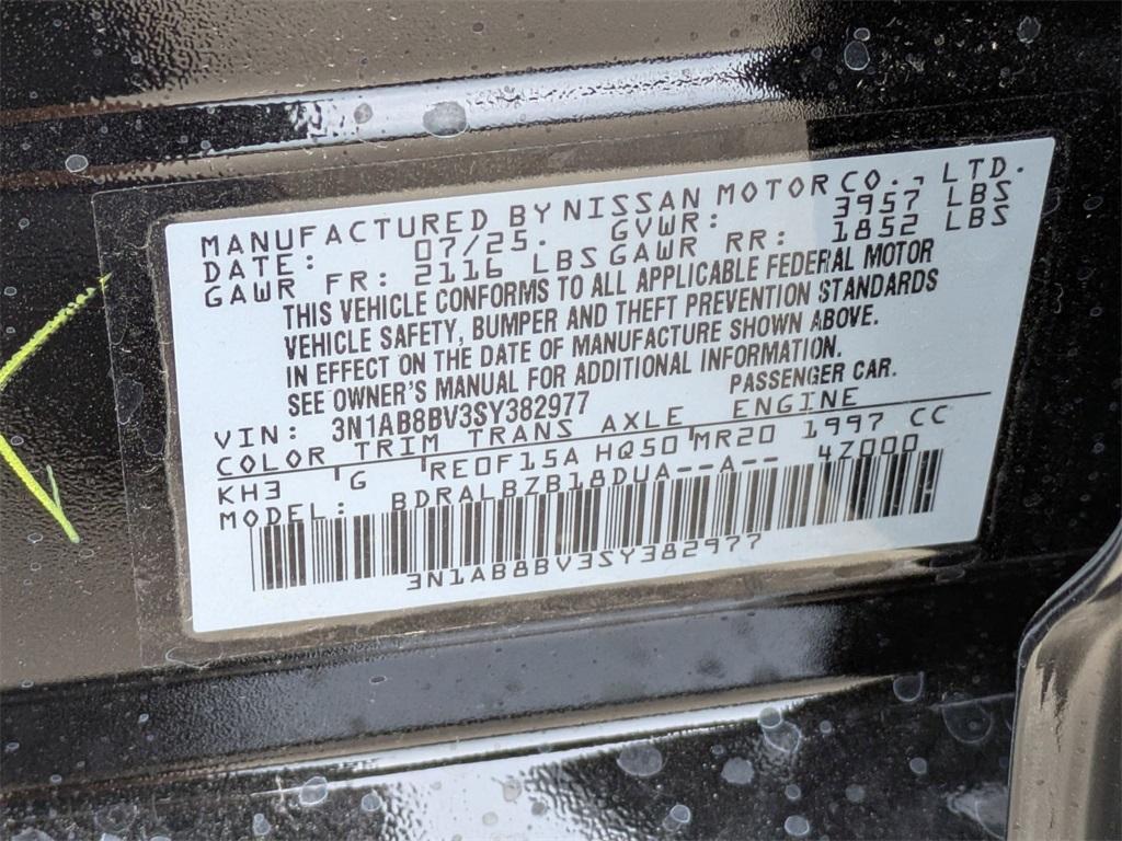 new 2025 Nissan Sentra car, priced at $22,755