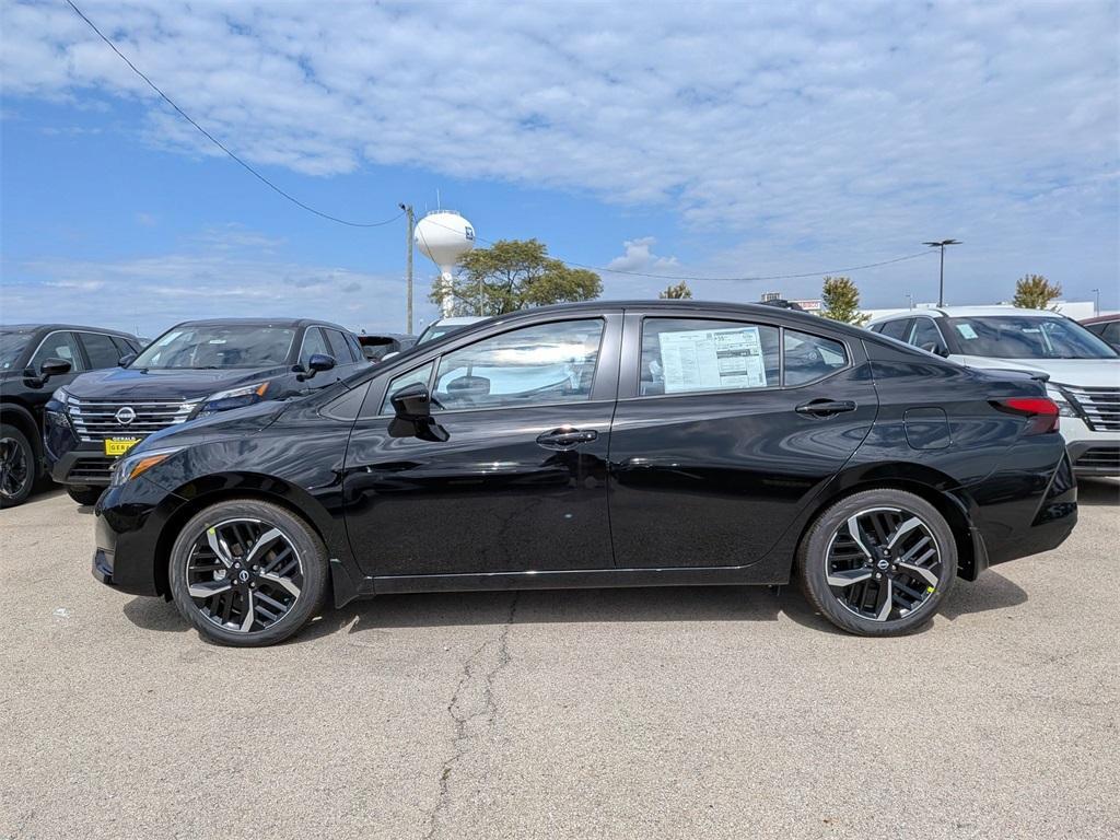new 2025 Nissan Versa car, priced at $22,300
