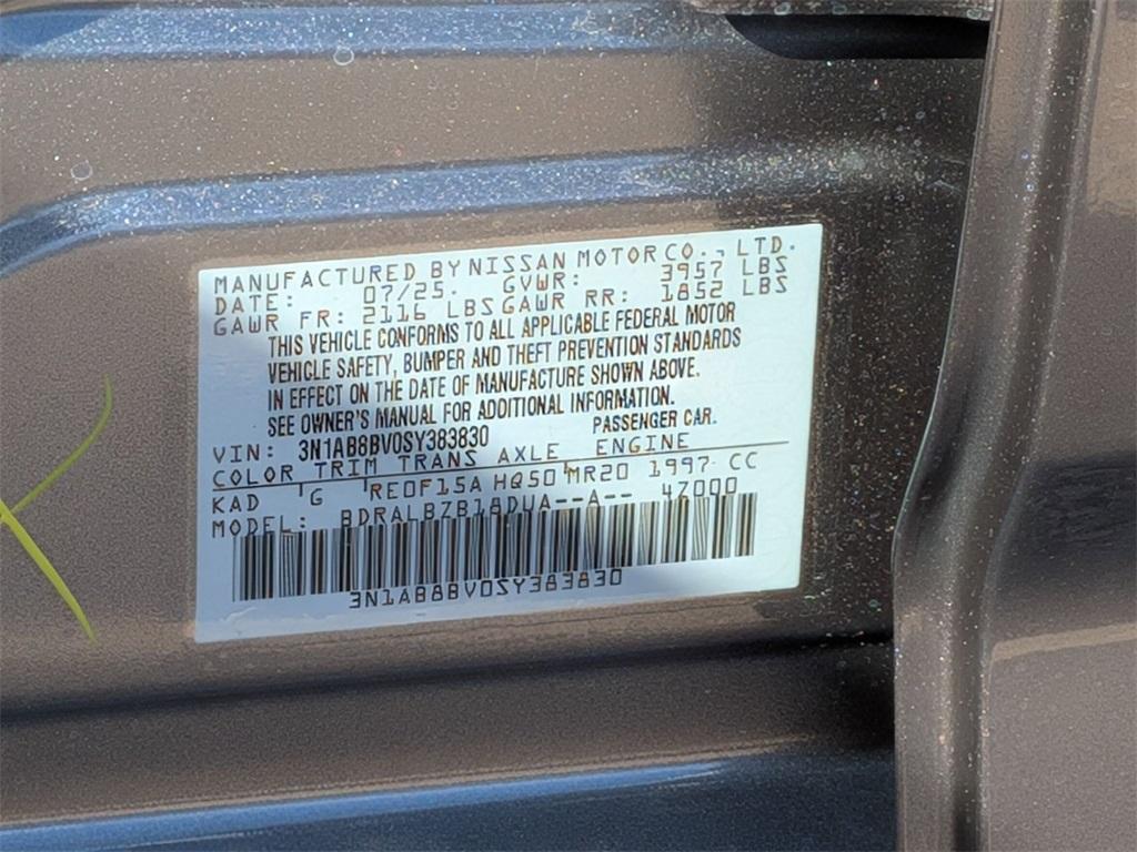new 2025 Nissan Sentra car, priced at $21,281