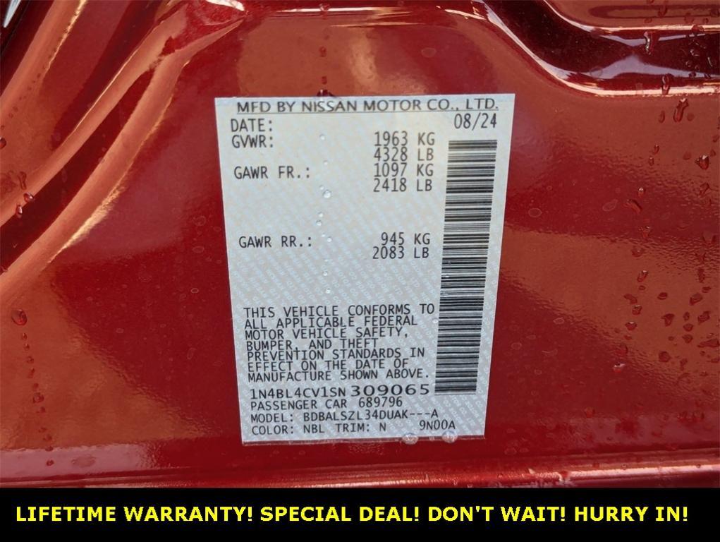 new 2025 Nissan Altima car, priced at $28,990