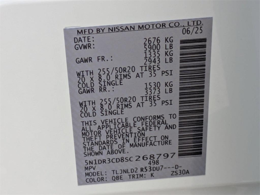 new 2025 Nissan Pathfinder car, priced at $43,324