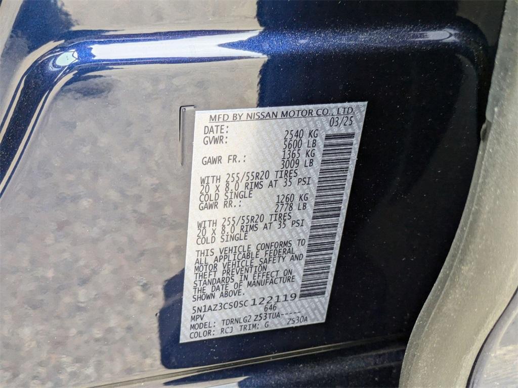 new 2025 Nissan Murano car, priced at $46,445