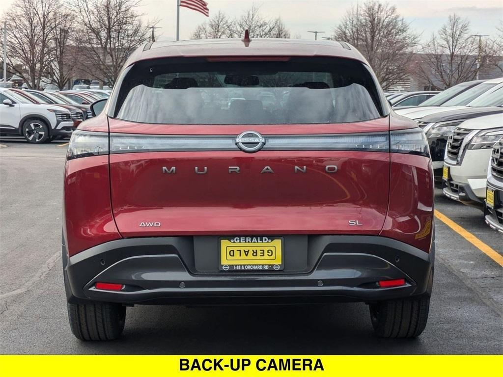 new 2025 Nissan Murano car, priced at $45,121