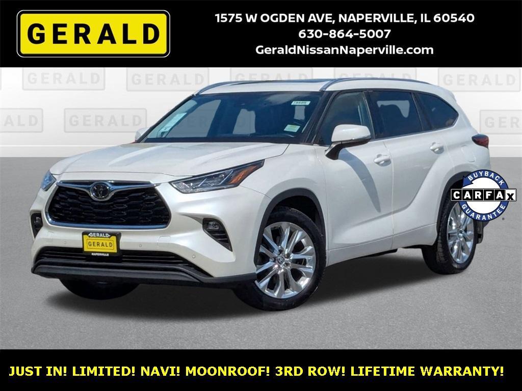 used 2021 Toyota Highlander car, priced at $36,877