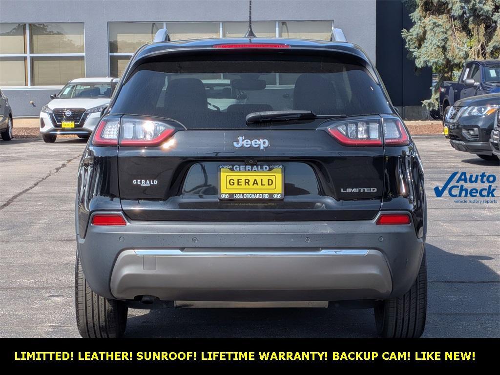 used 2019 Jeep Cherokee car, priced at $17,677