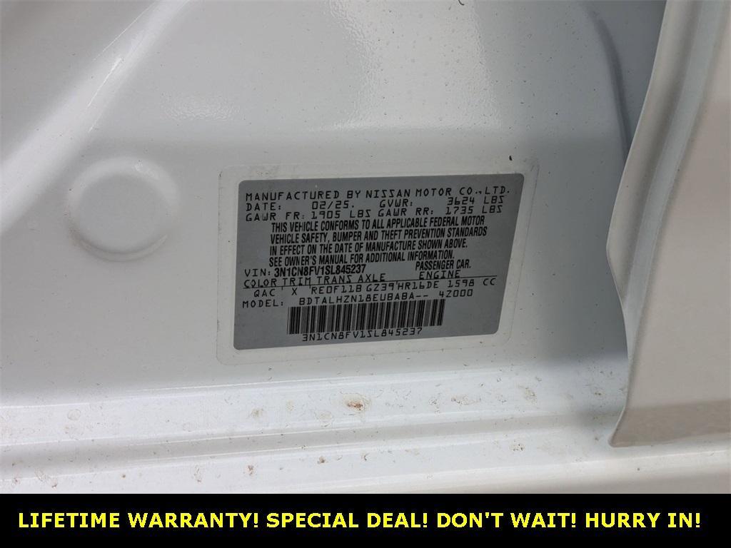 new 2025 Nissan Versa car, priced at $19,990