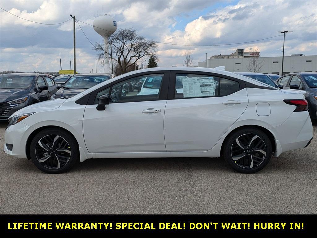 new 2025 Nissan Versa car, priced at $19,990