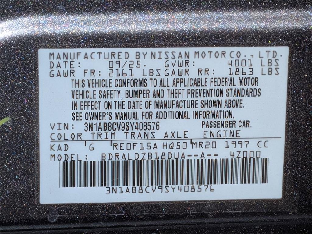 new 2025 Nissan Sentra car, priced at $23,680