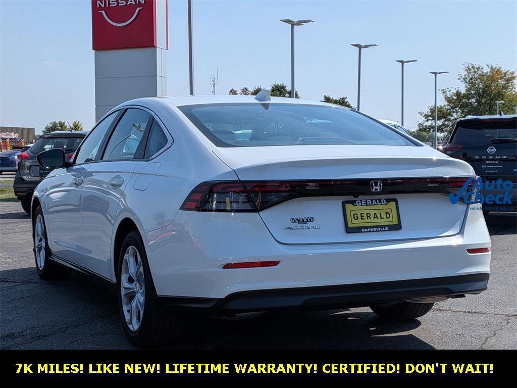 used 2024 Honda Accord car, priced at $25,477
