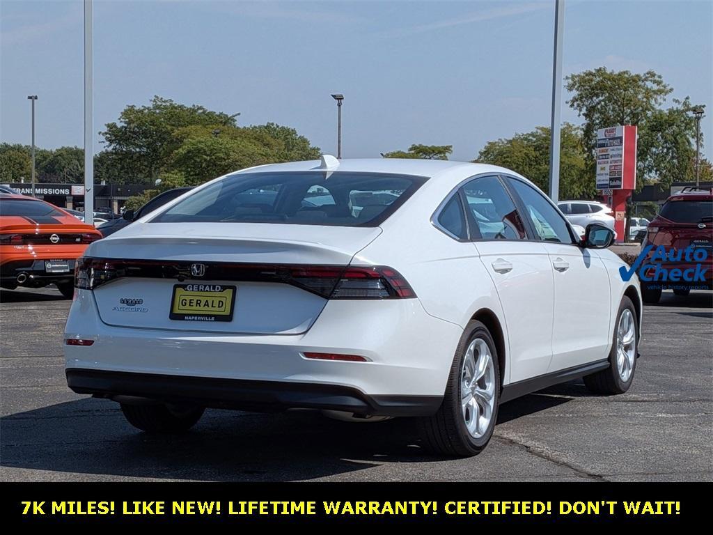used 2024 Honda Accord car, priced at $25,477