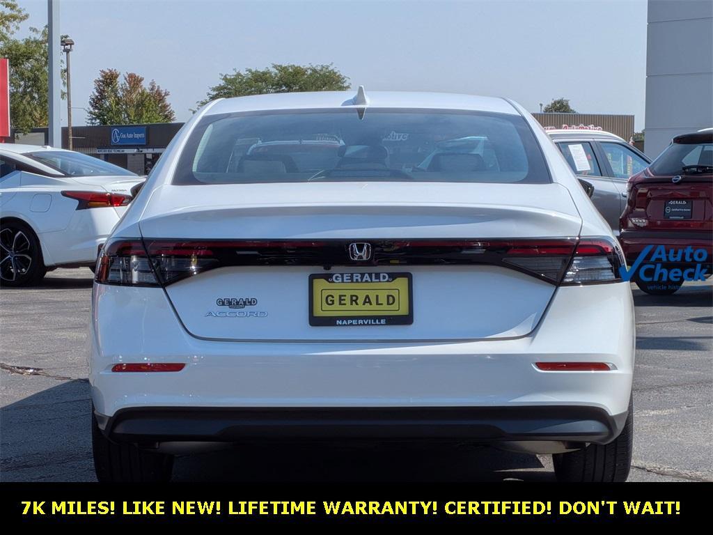 used 2024 Honda Accord car, priced at $25,477
