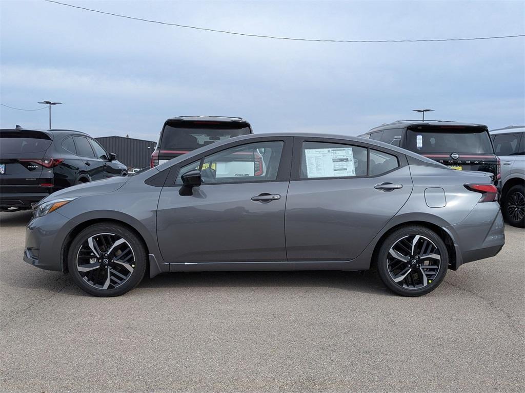 new 2025 Nissan Versa car, priced at $23,050