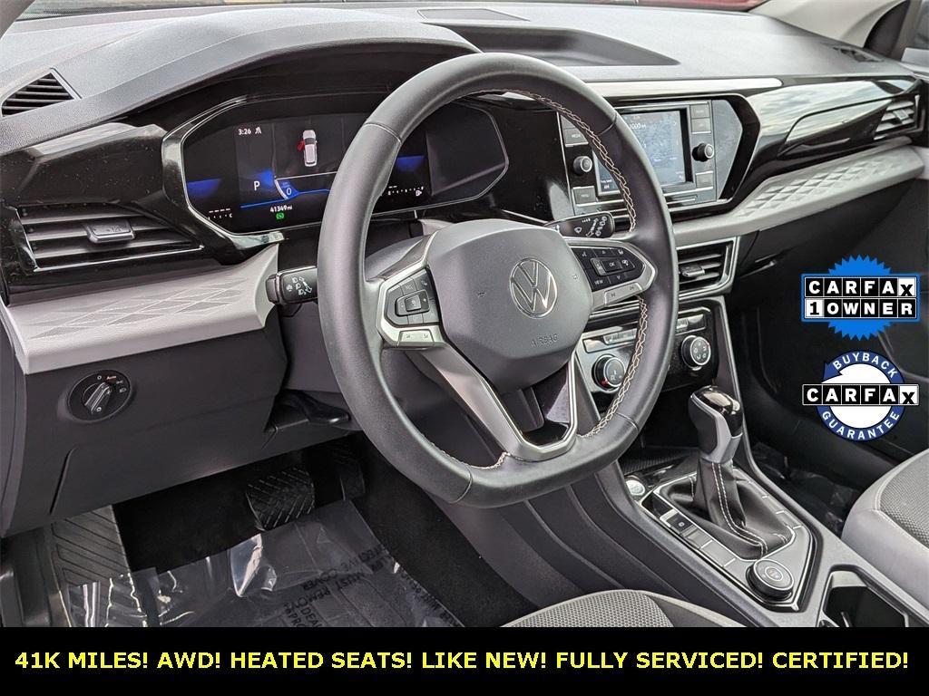 used 2023 Volkswagen Taos car, priced at $21,977