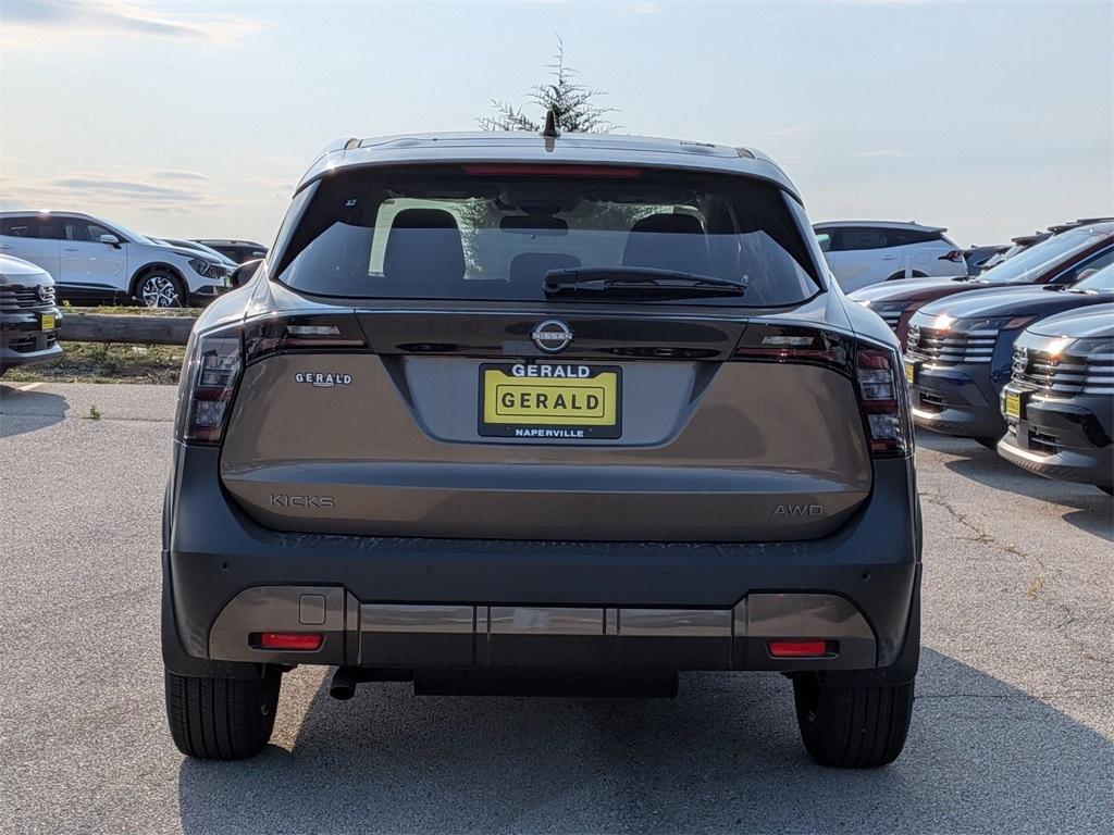 new 2025 Nissan Kicks car, priced at $24,715