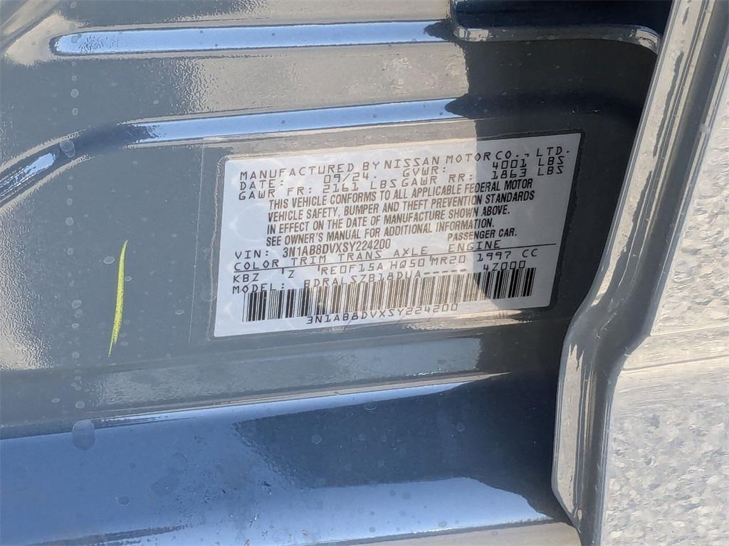 new 2025 Nissan Sentra car, priced at $28,321