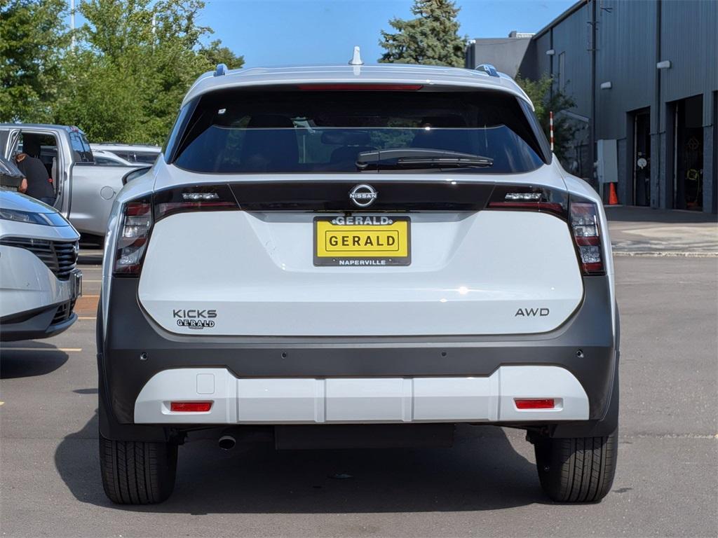 new 2025 Nissan Kicks car, priced at $25,855