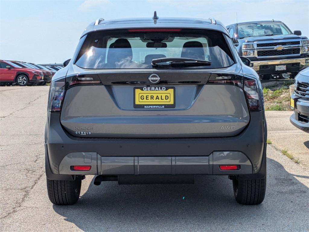 new 2025 Nissan Kicks car, priced at $25,855