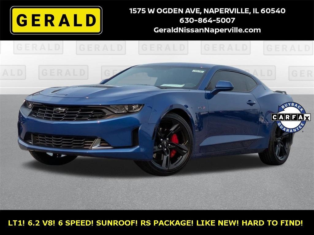 used 2021 Chevrolet Camaro car, priced at $35,654