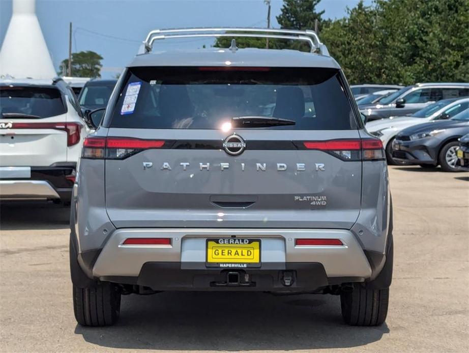 new 2024 Nissan Pathfinder car, priced at $55,185