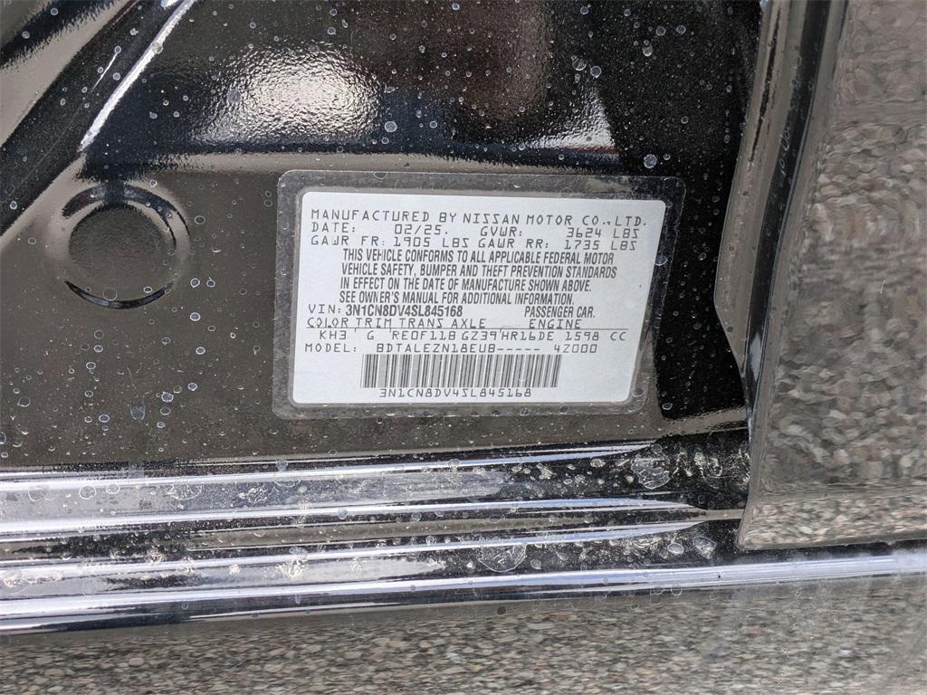 new 2025 Nissan Versa car, priced at $20,414