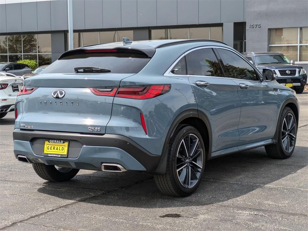 used 2025 INFINITI QX55 car, priced at $42,921