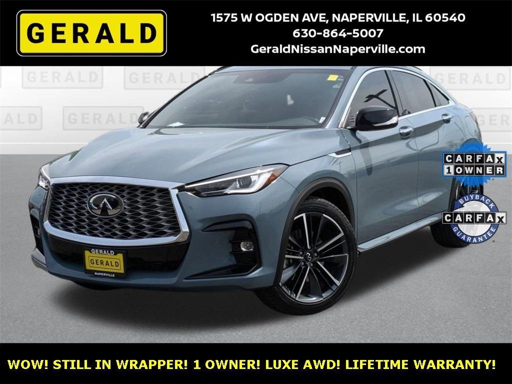 used 2025 INFINITI QX55 car, priced at $42,921