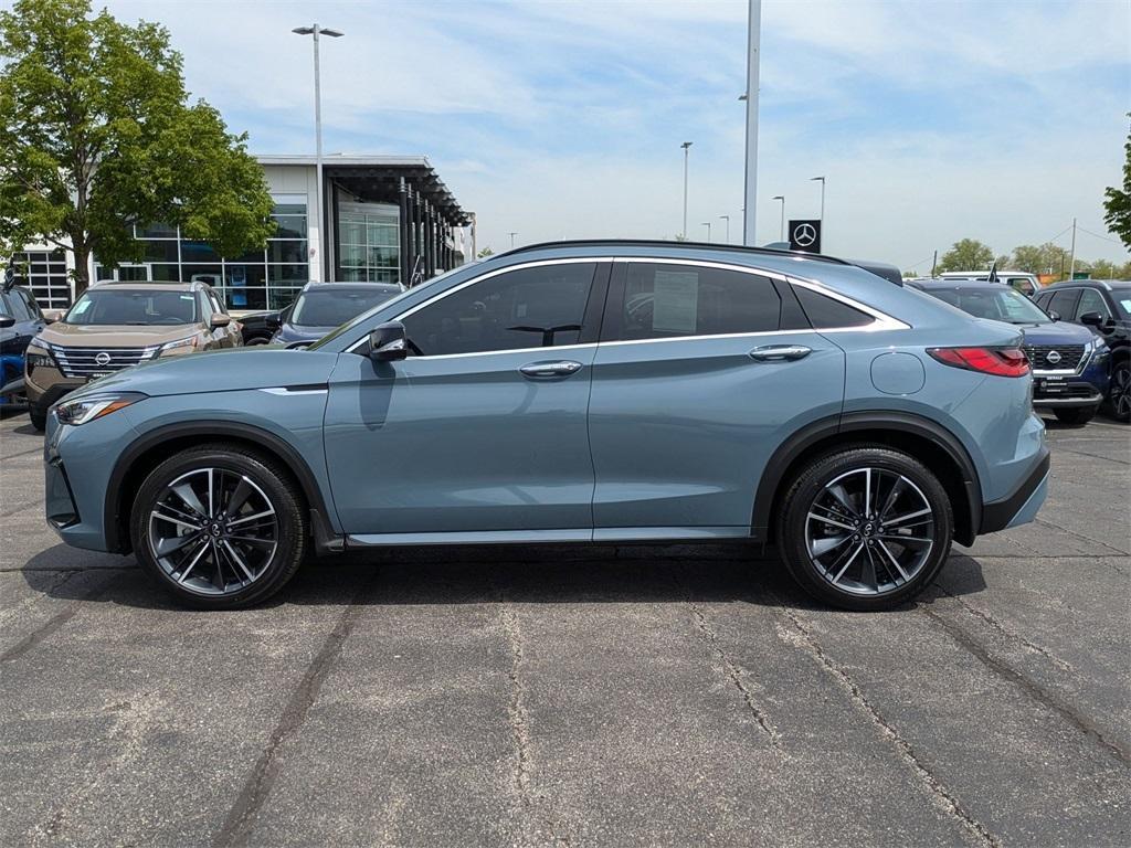used 2025 INFINITI QX55 car, priced at $42,921