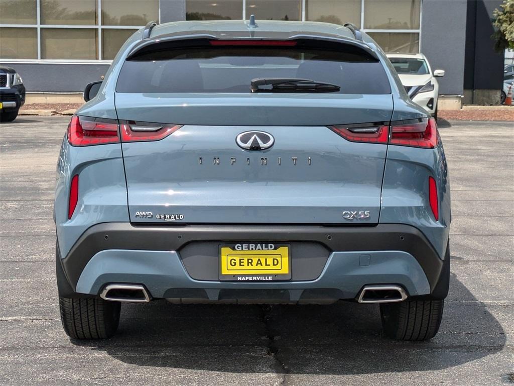 used 2025 INFINITI QX55 car, priced at $42,921