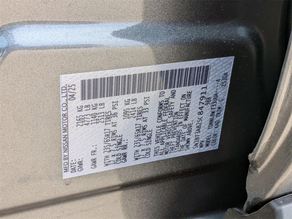 new 2025 Nissan Rogue car, priced at $30,830
