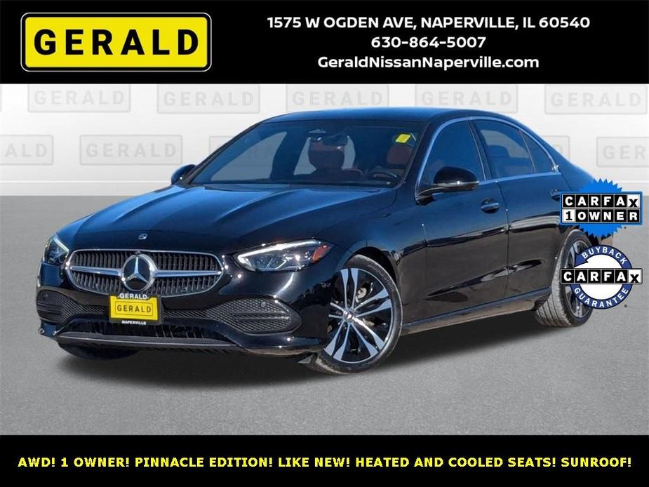 used 2022 Mercedes-Benz C-Class car, priced at $37,703