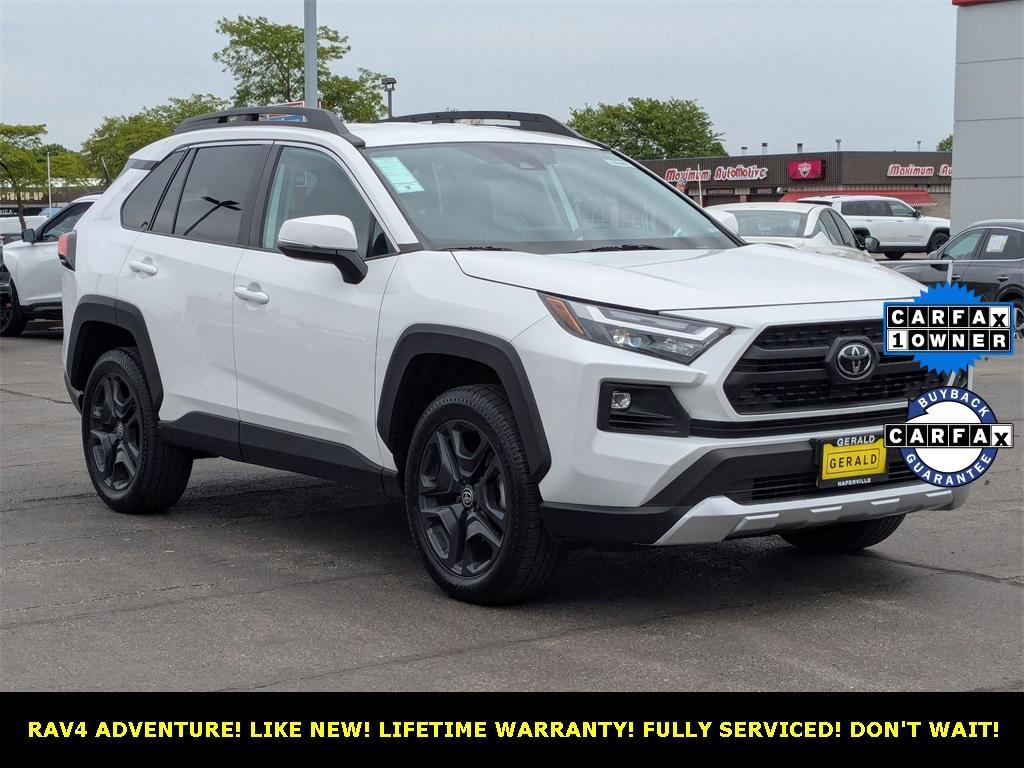 used 2022 Toyota RAV4 car, priced at $30,277