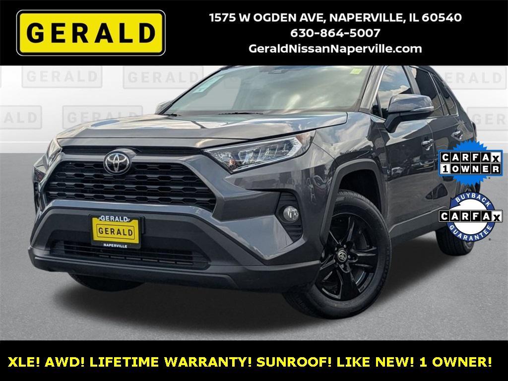 used 2021 Toyota RAV4 car, priced at $24,677