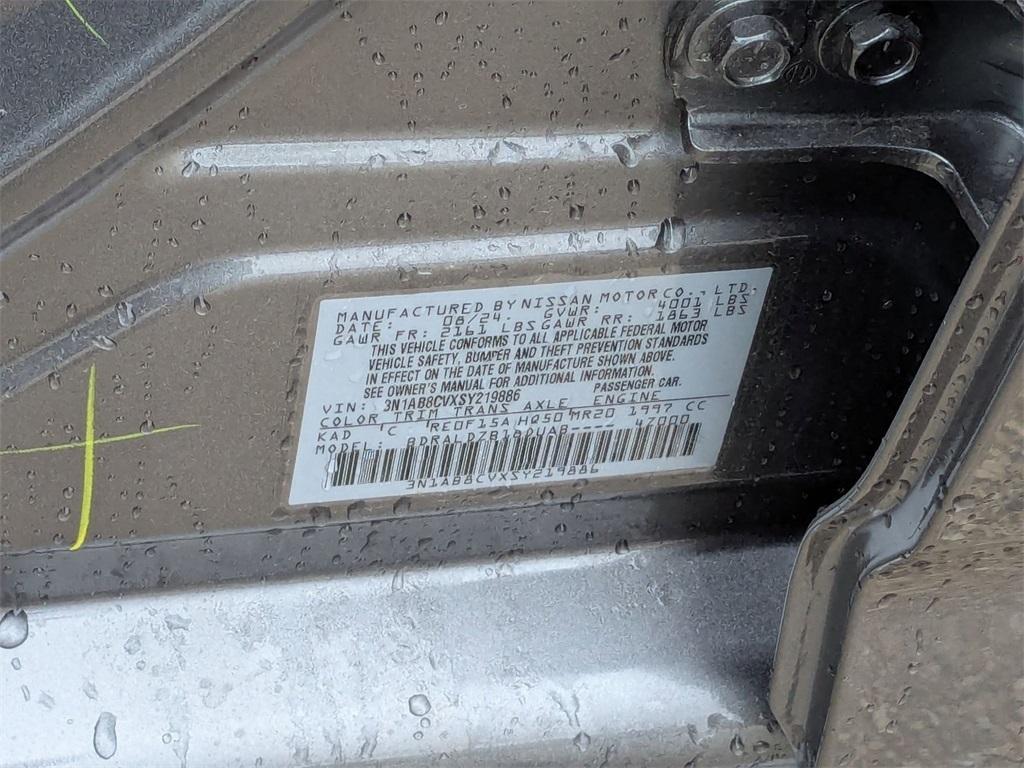 new 2025 Nissan Sentra car, priced at $25,818