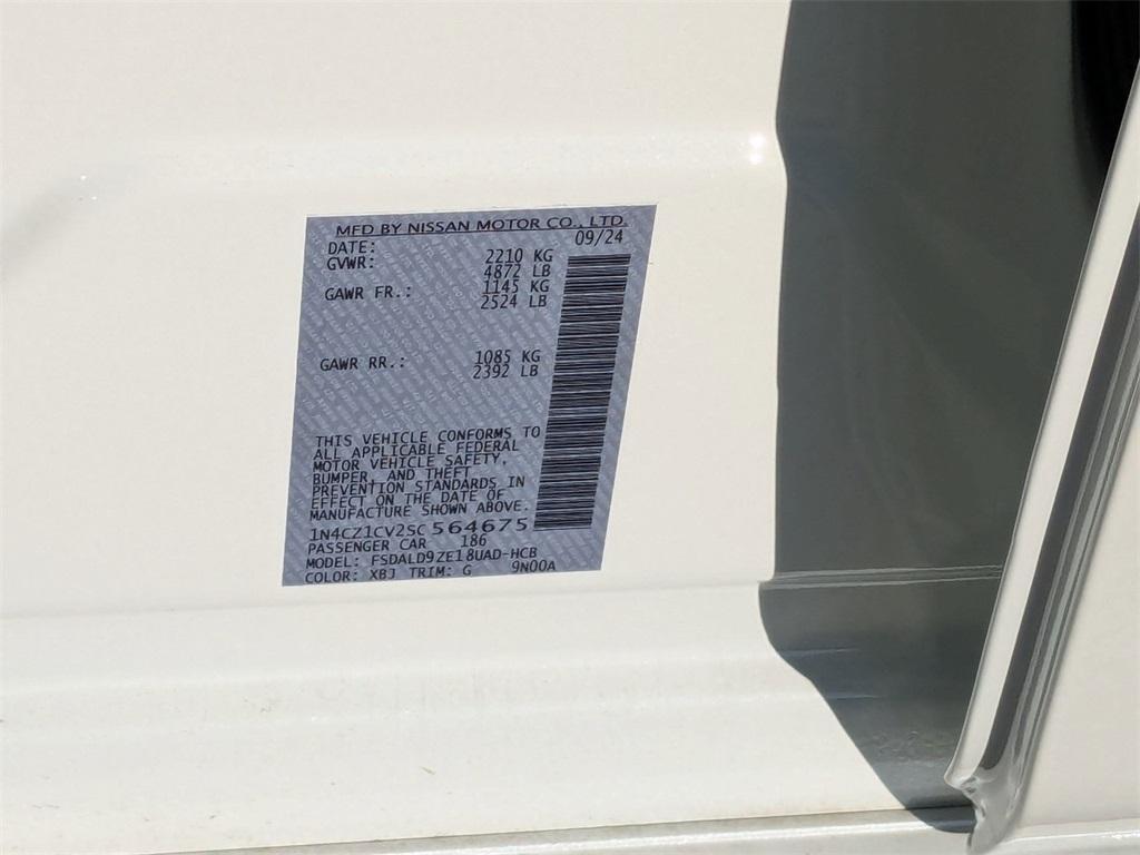 new 2025 Nissan Leaf car, priced at $29,237