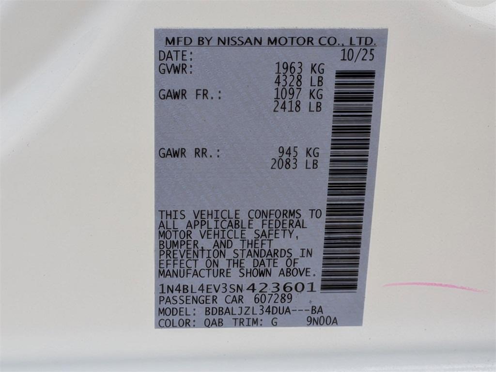 new 2025 Nissan Altima car, priced at $35,935