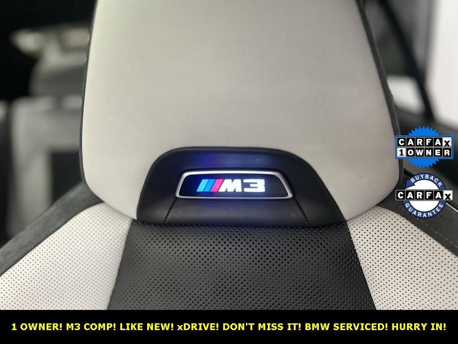 used 2022 BMW M3 car, priced at $81,977