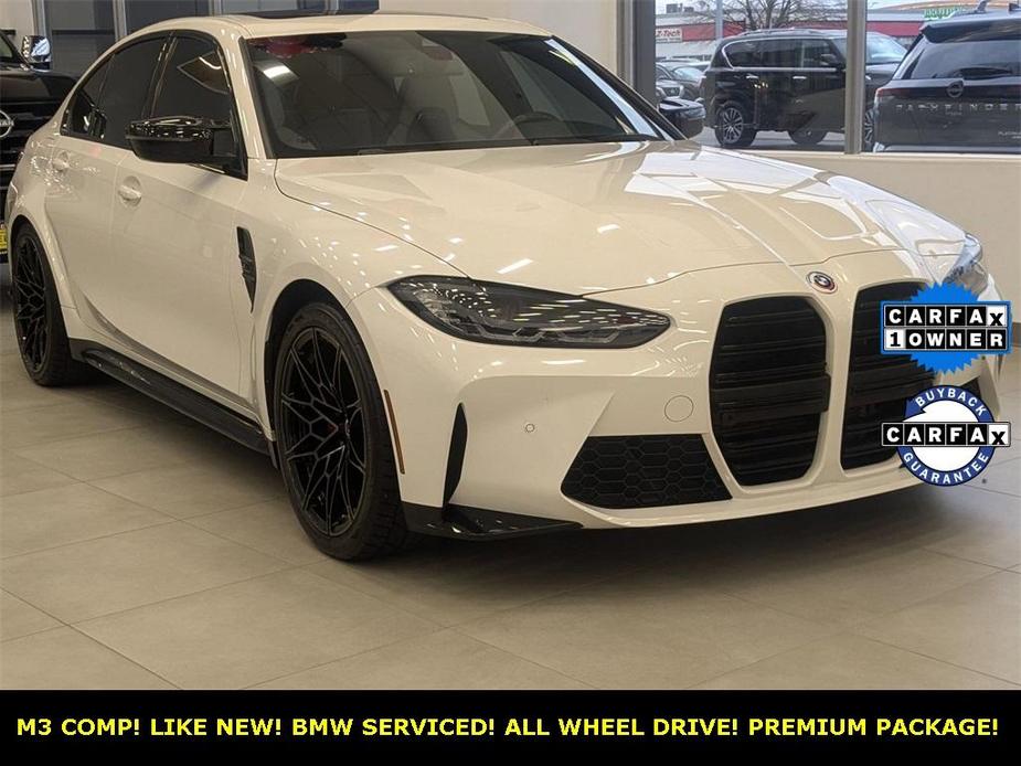 used 2022 BMW M3 car, priced at $74,977