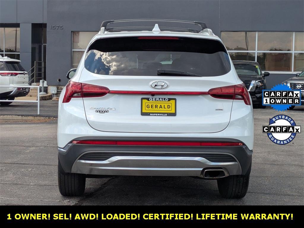 used 2022 Hyundai Santa Fe car, priced at $23,977