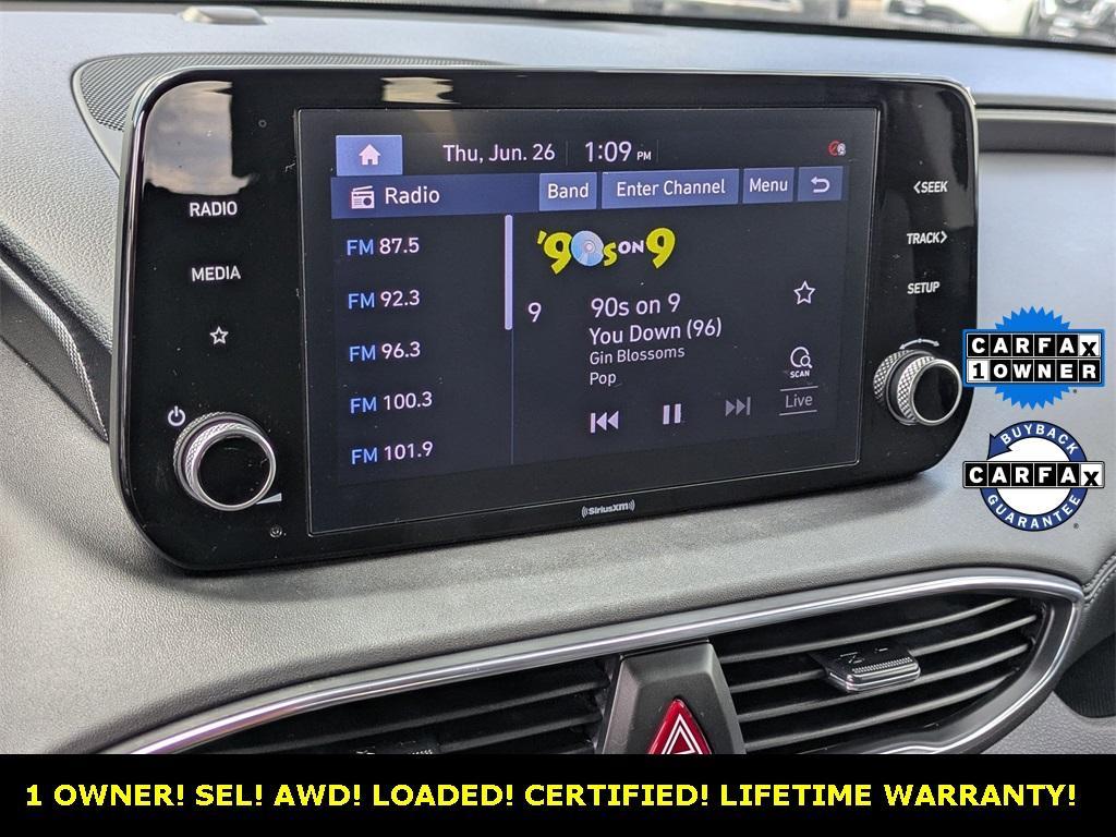 used 2022 Hyundai Santa Fe car, priced at $23,977
