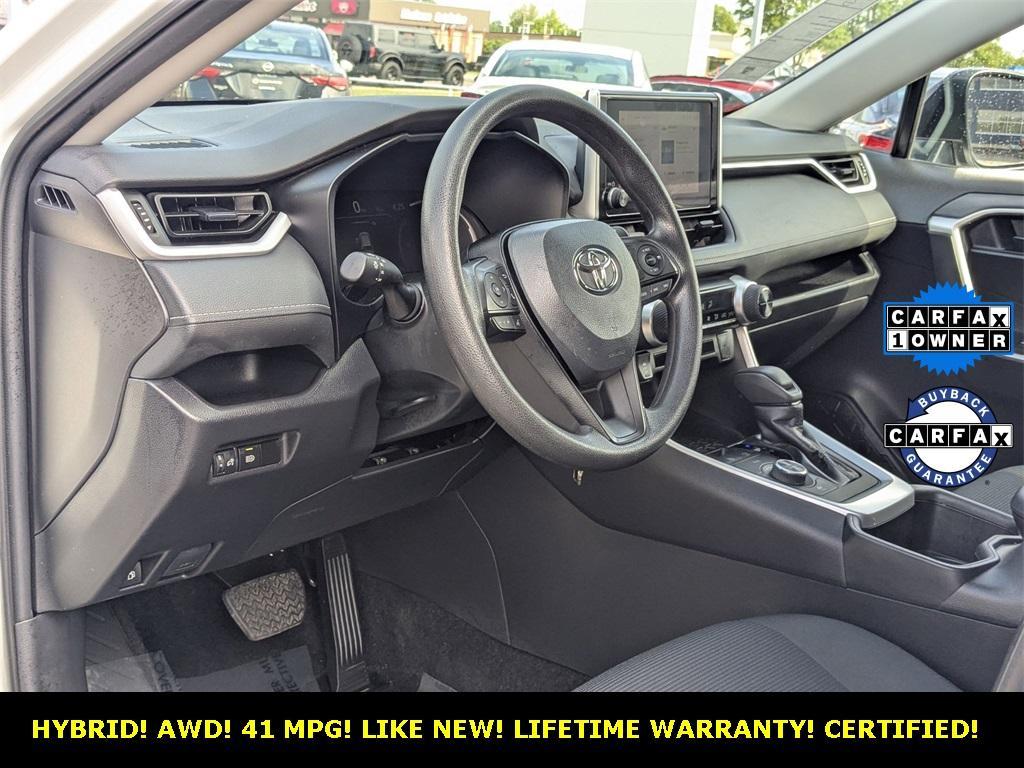 used 2024 Toyota RAV4 Hybrid car, priced at $34,241