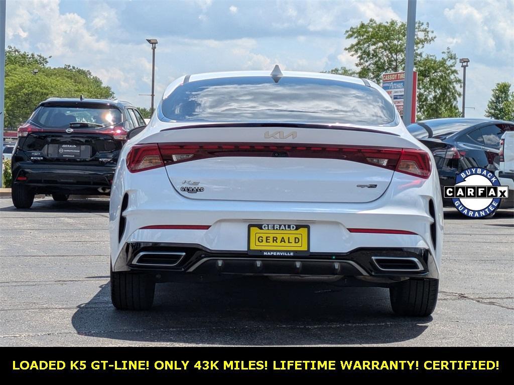 used 2022 Kia K5 car, priced at $23,477
