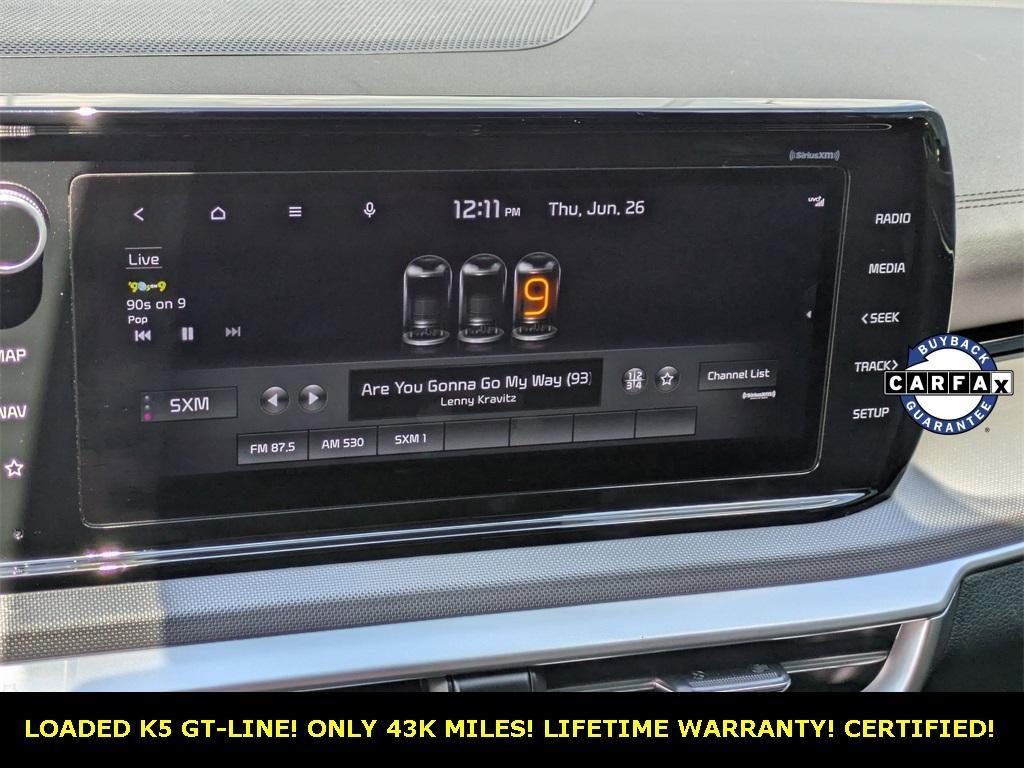 used 2022 Kia K5 car, priced at $23,477