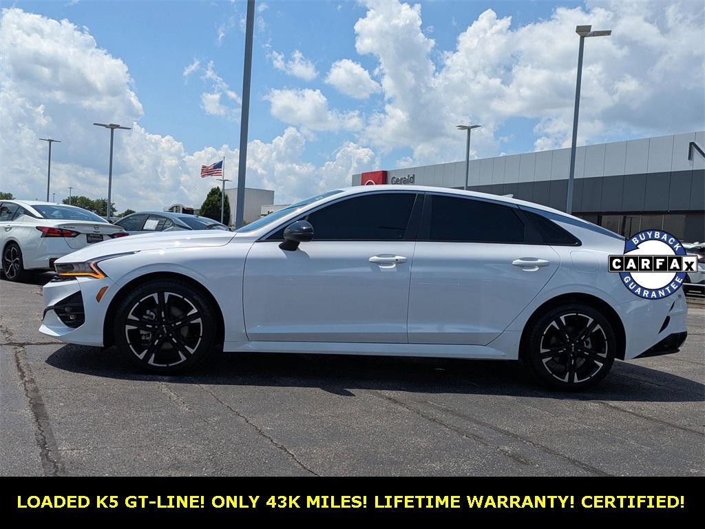 used 2022 Kia K5 car, priced at $23,477