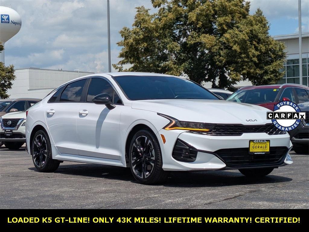 used 2022 Kia K5 car, priced at $23,477