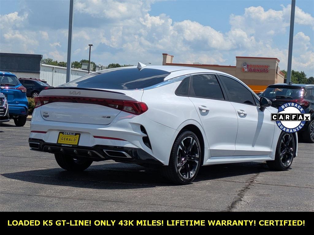 used 2022 Kia K5 car, priced at $23,477