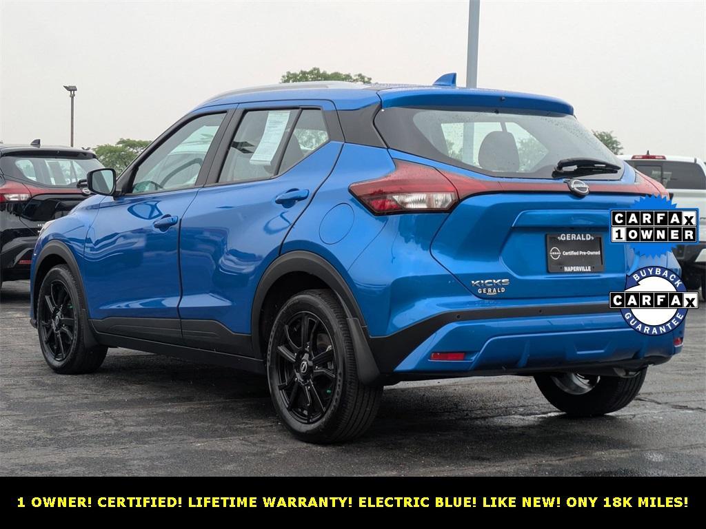 used 2022 Nissan Kicks car, priced at $20,948