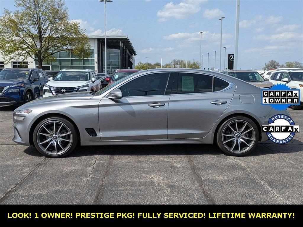 used 2022 Genesis G70 car, priced at $25,977